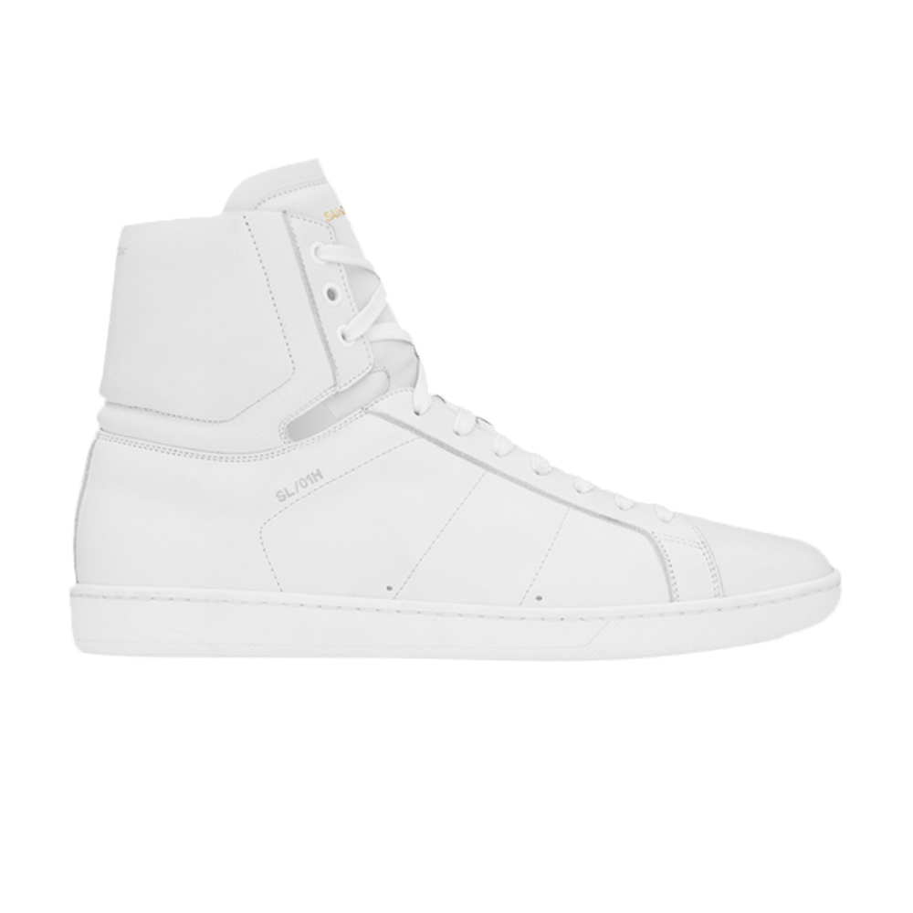 Saint Laurent Signature Court Classic SL/01H High Top Sneaker 'White'