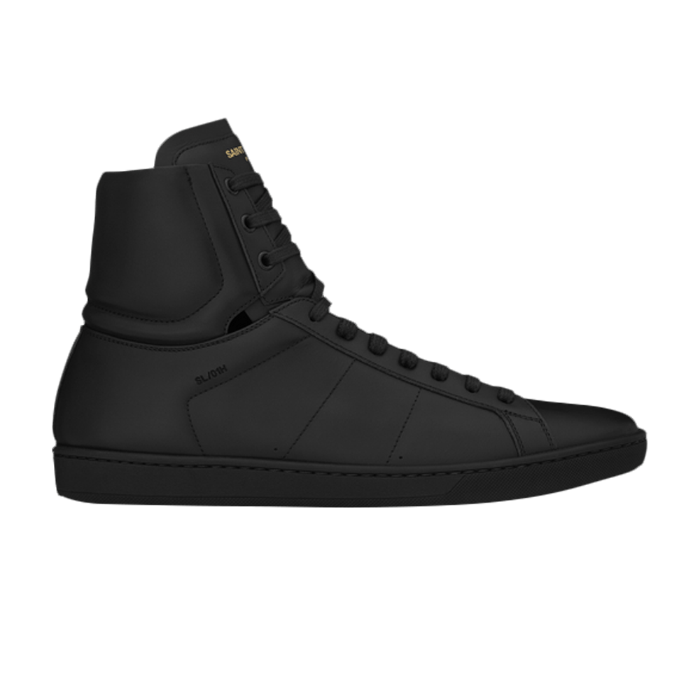 Saint Laurent Signature Court Classic SL/01H High Top Sneaker 'Black'