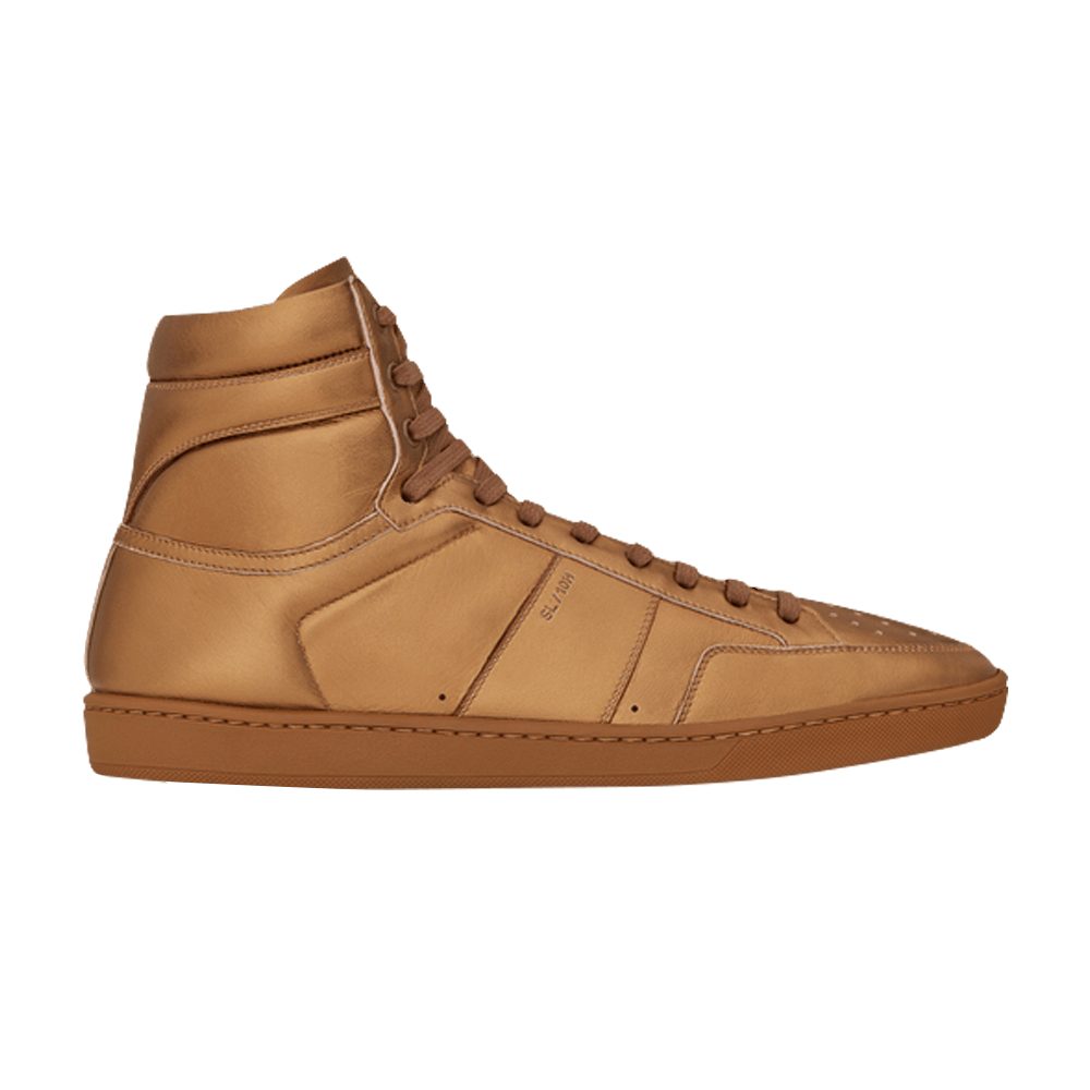 Saint Laurent Signature Court Classic SL/10H High Top Sneaker 'Gold'