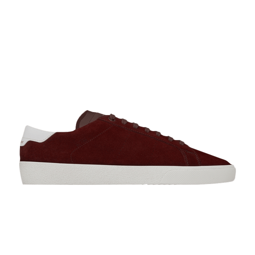 Saint Laurent Signature Court Classic SL/06 Low Top Sneaker 'Burgundy Suede'