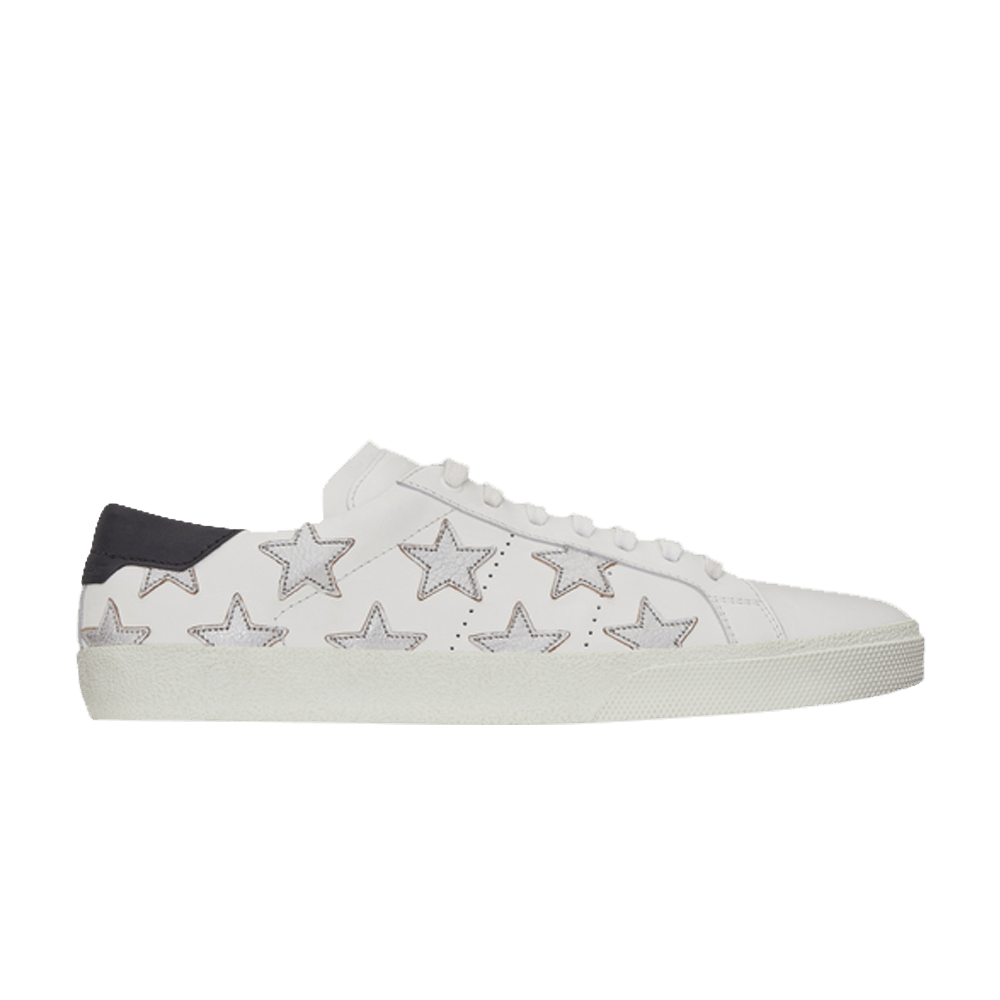 Saint Laurent Signature California Sneaker 'Silver Metallic'