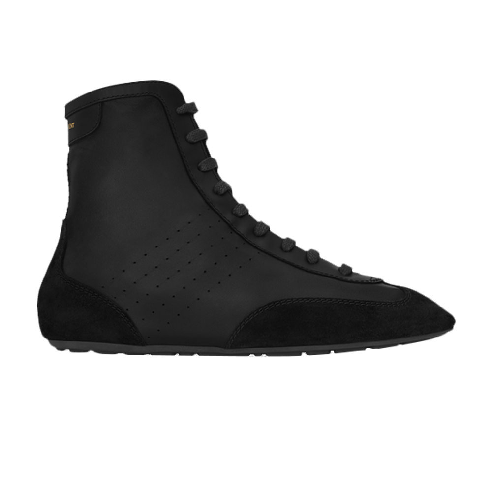 Saint Laurent Lou High Top Sneaker 'Black'