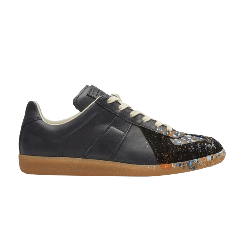 Maison Margiela 22 Replica Low Top Sneaker 'Black Paint Splash'