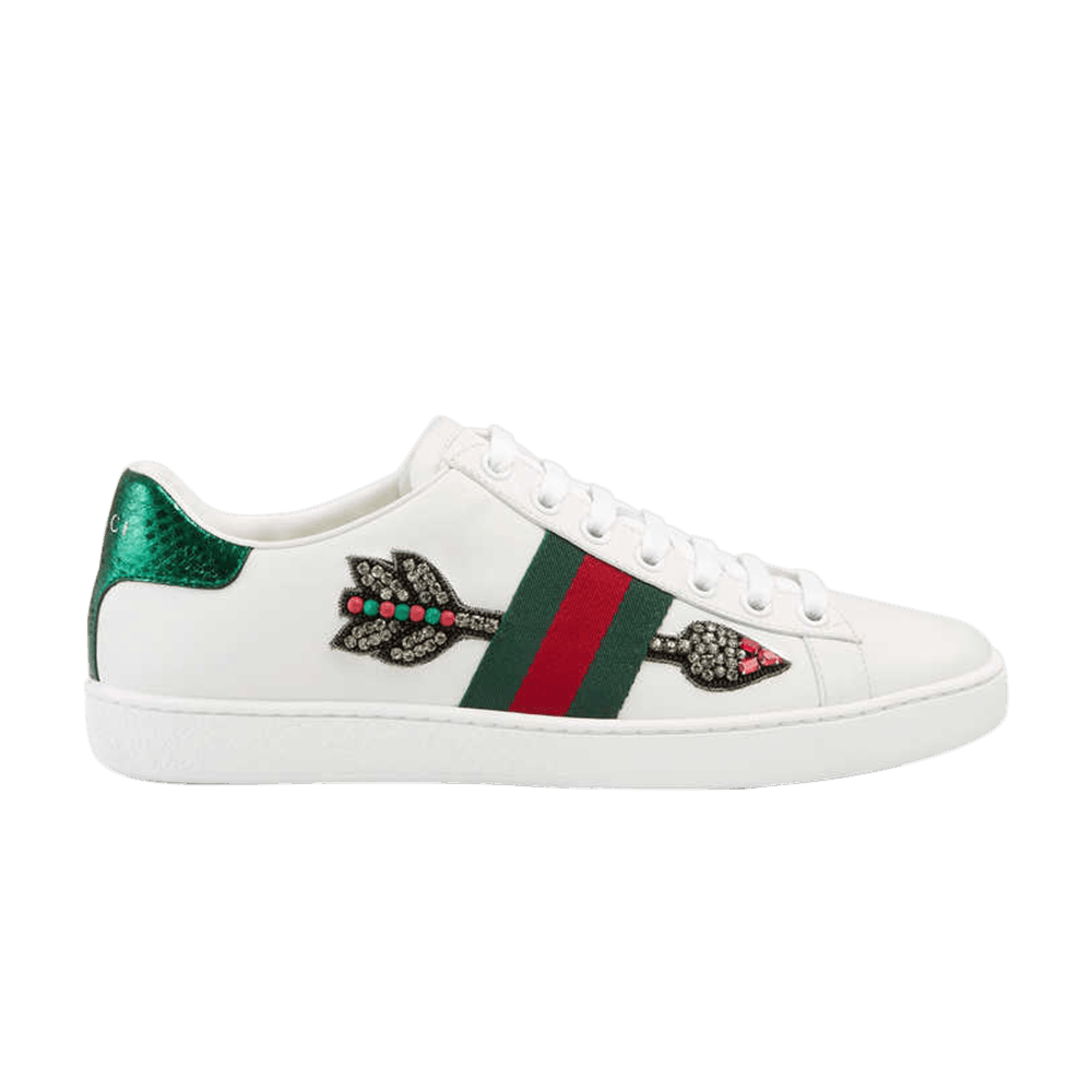 Gucci Wmns Ace Embroidered 'Arrow' - Gucci - 454551 A38G0 9064 | GOAT