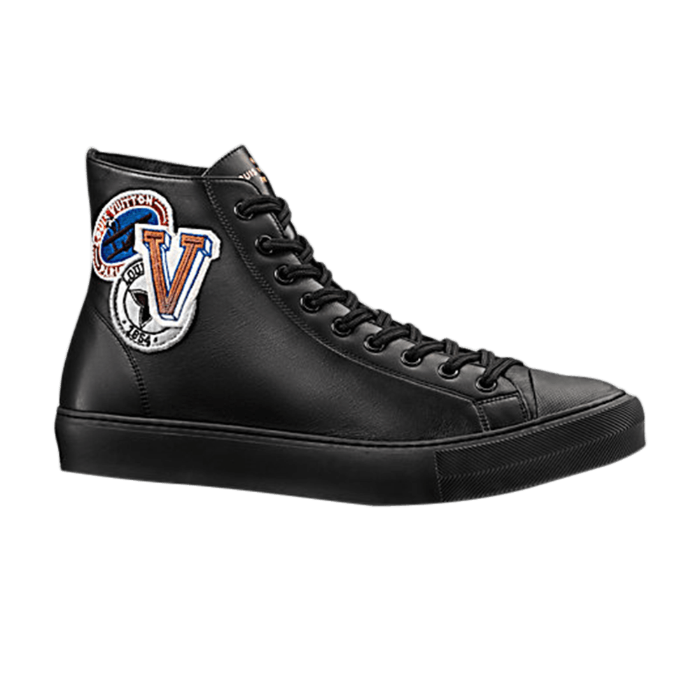 Louis Vuitton Tattoo Sneaker Boot 'Black' - Louis Vuitton - 1A3GPU | GOAT