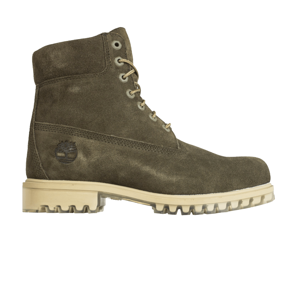 6 Inch Premium Suede Boot 'Dark Olive'