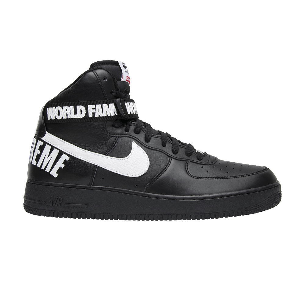 Supreme x Air Force 1 High SP 'Black'