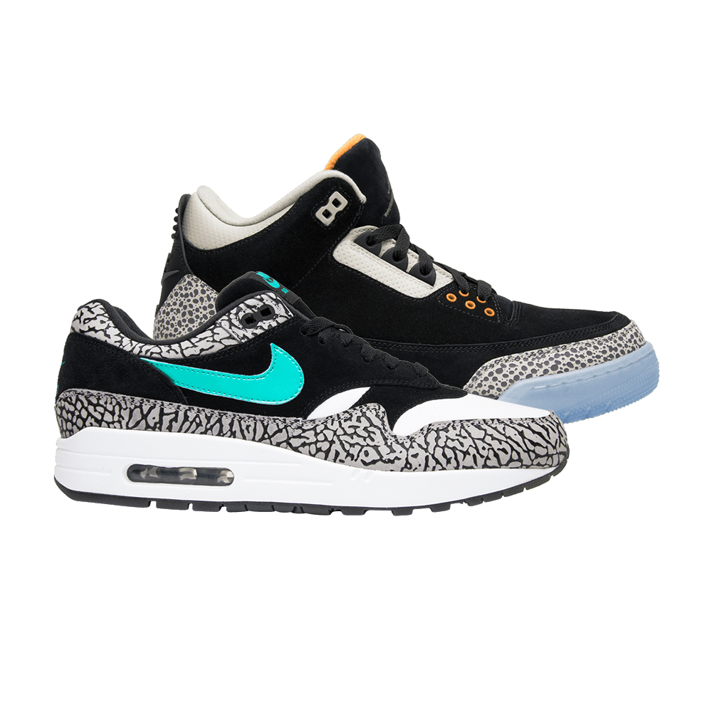 Atmos x Air Jordan 3 Retro & Air Max 1 'Safari Pack'