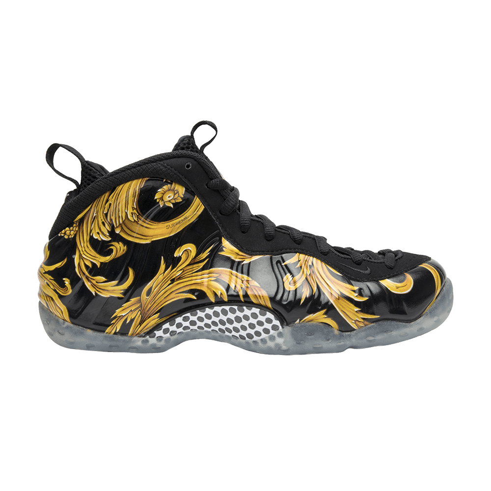 Supreme x Air Foamposite One SP 'Black'