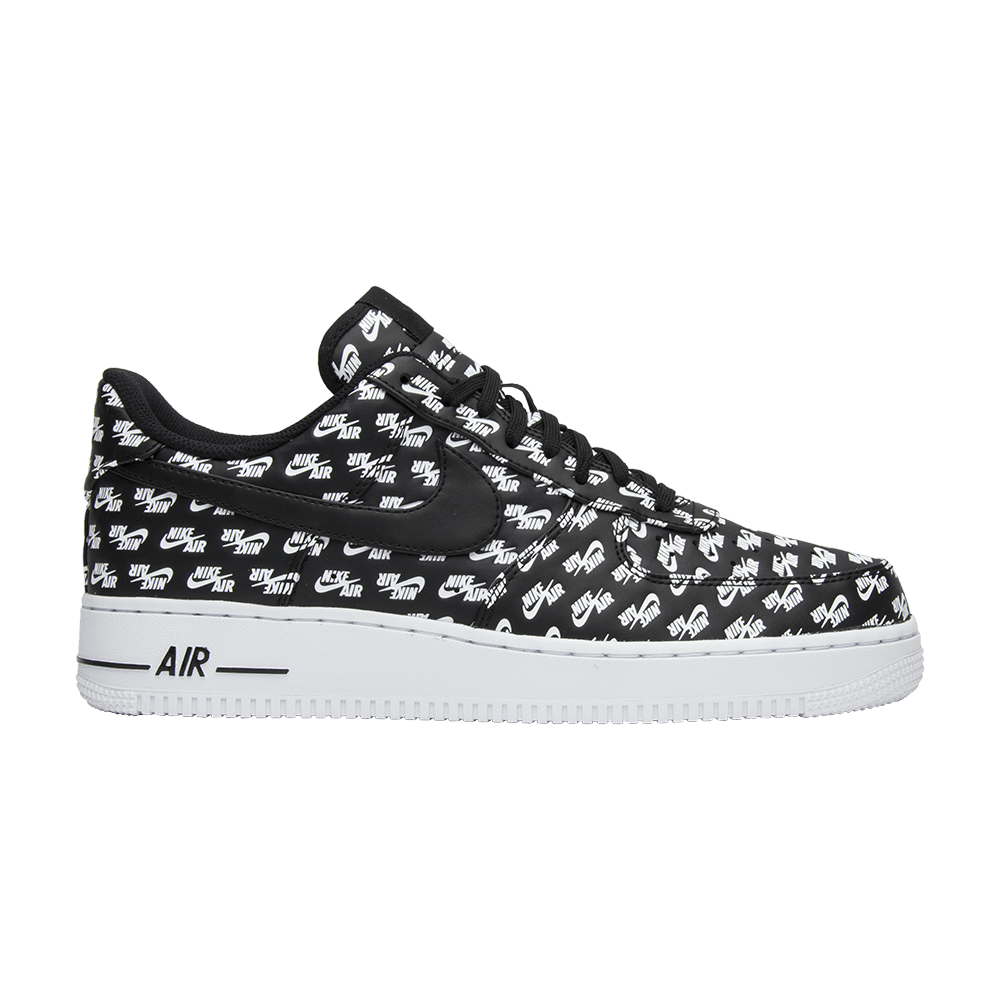 Air Force 1 Low '07 QS 'All Over Logo Black'