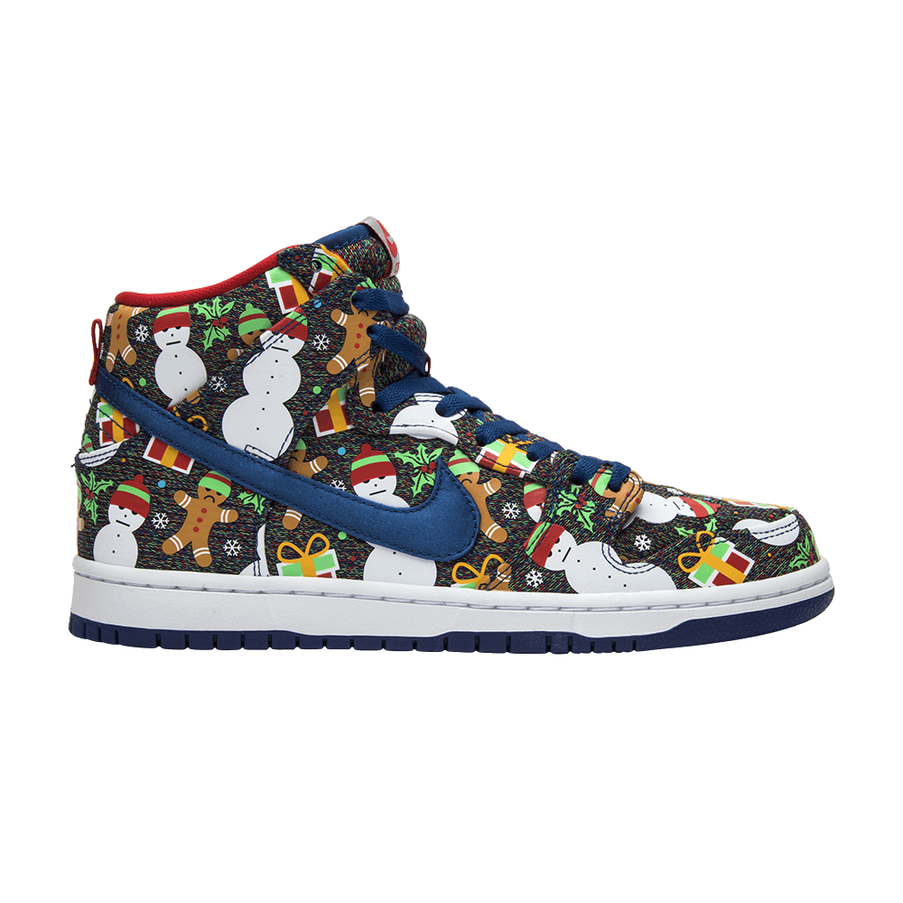 Concepts x SB Dunk Pro High 'Ugly Christmas Sweater' 2017