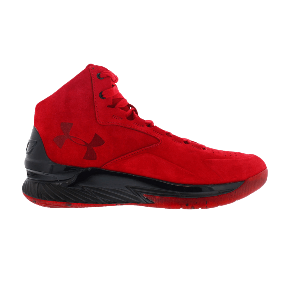 Curry Lux Mid Suede 'Red'