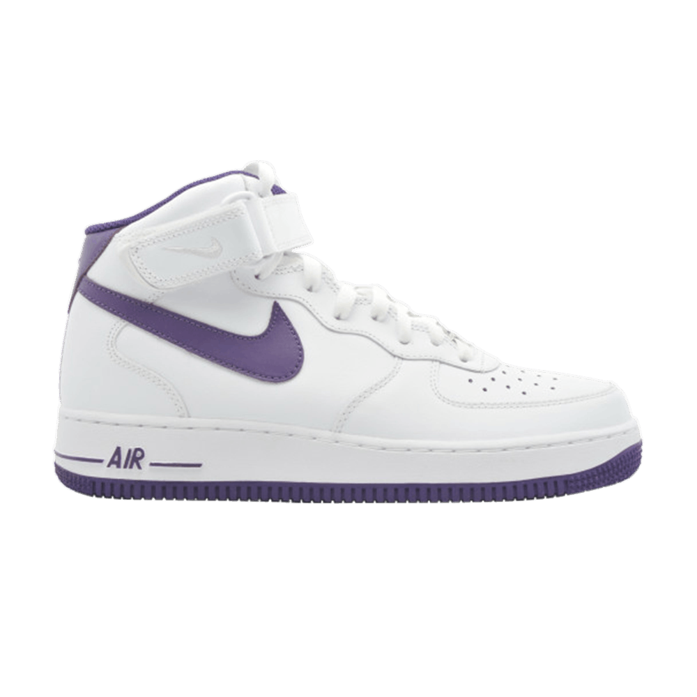 Air Force 1 Mid '07 'White Purple'