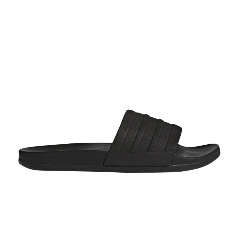 Adilette Cloudfoam Plus Mono Slide 'Black' - adidas - S82137 | GOAT
