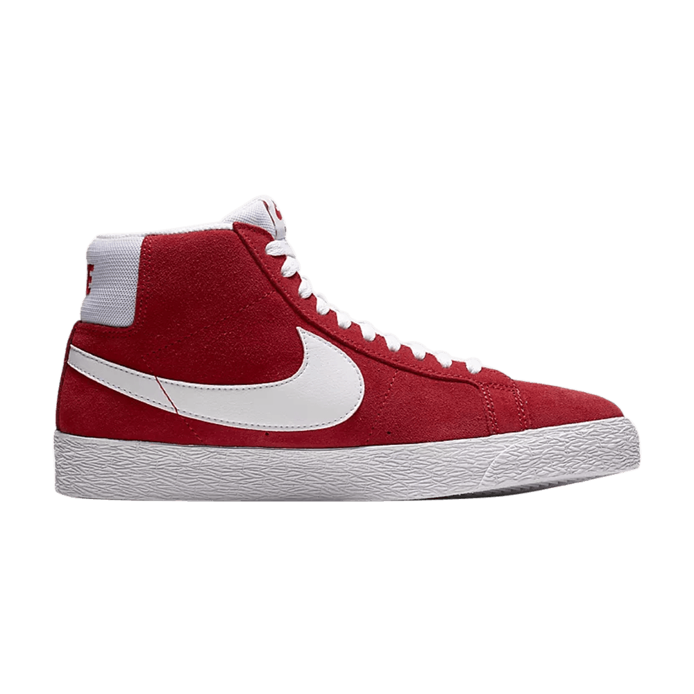 SB Zoom Blazer Suede Mid 'University Red'