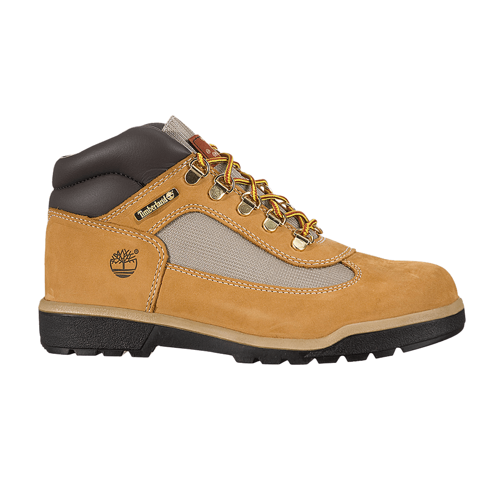 Click to view more detailed imagery on our partner's website Pre-owned Timberland Field Boot Junior 'wheat' In Tan