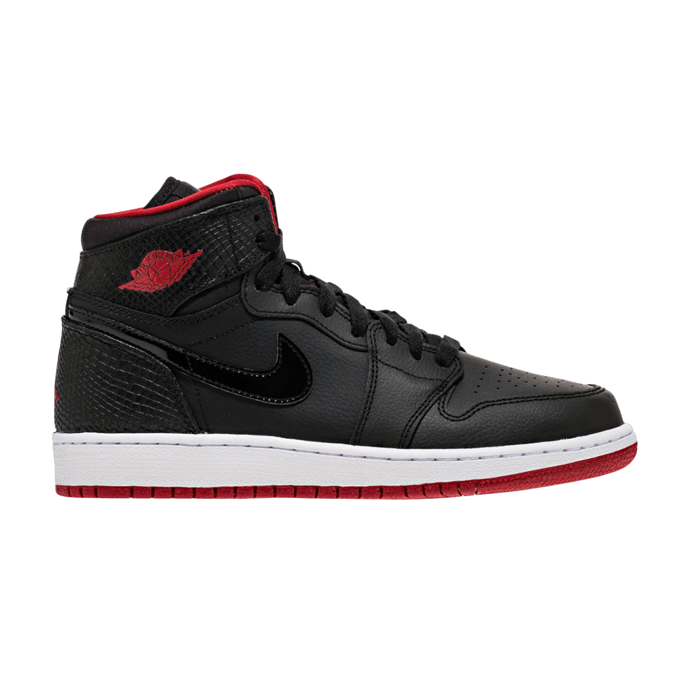 Air Jordan 1 Retro High GS 'Bred Snake'