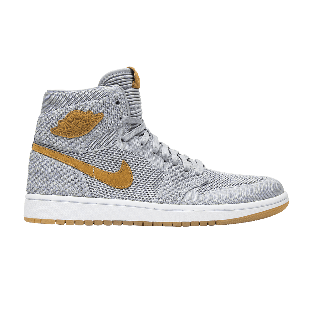 Air Jordan 1 Retro High OG Flyknit 'Wolf Grey'