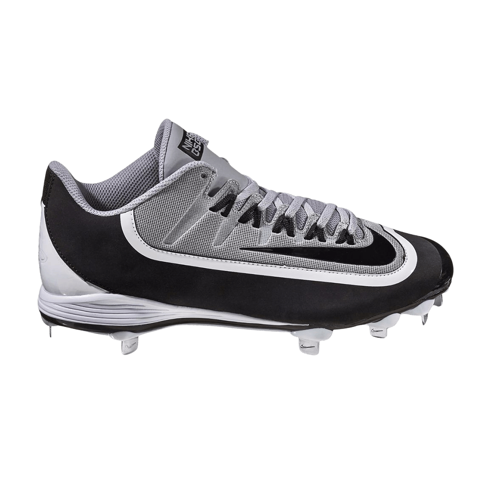 Huarache 2KFilth Pro Low Baseball Cleat 'Grey'