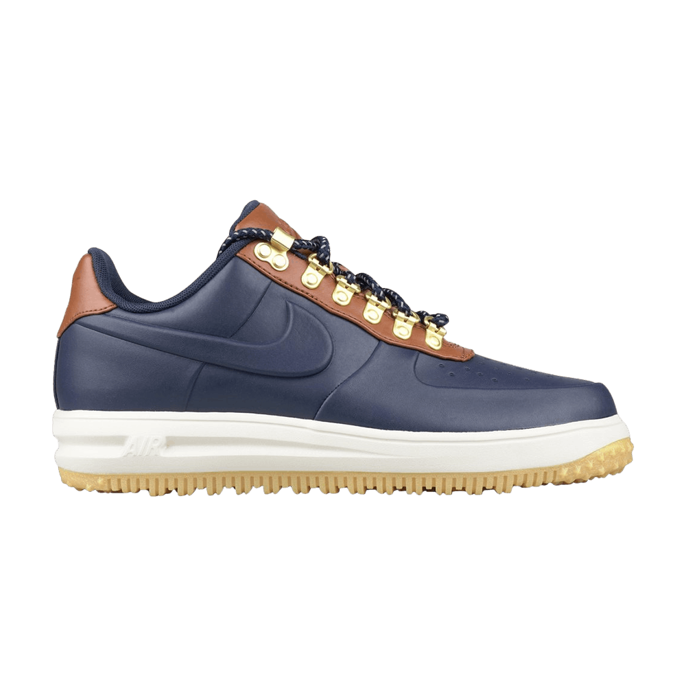 Lunar Force 1 Duckboot Low 'Obsidian'