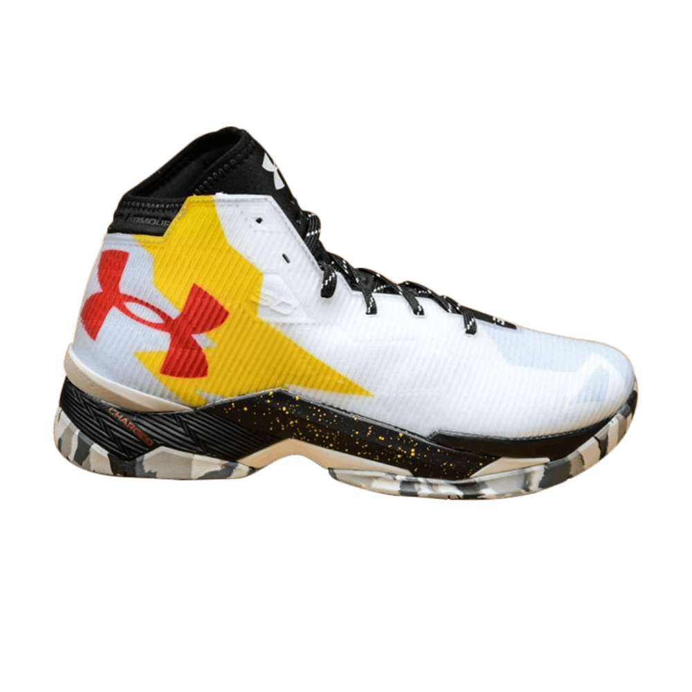 Pre-owned Under Armour Curry 2.5 In White