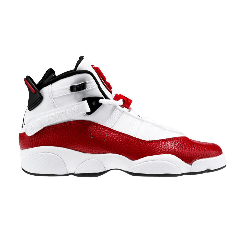 Jordan 6 Rings GS 'White Red'