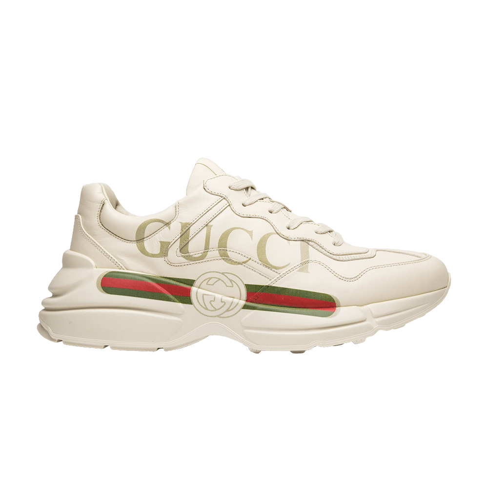 Gucci Rhython Leather Sneaker 'Logo' - Gucci - 500877 DRW00 9522 | GOAT