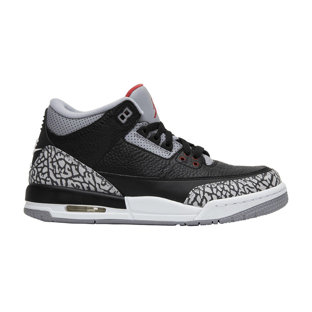 Air Jordan 3 Retro OG BG 'Black Cement' 2018