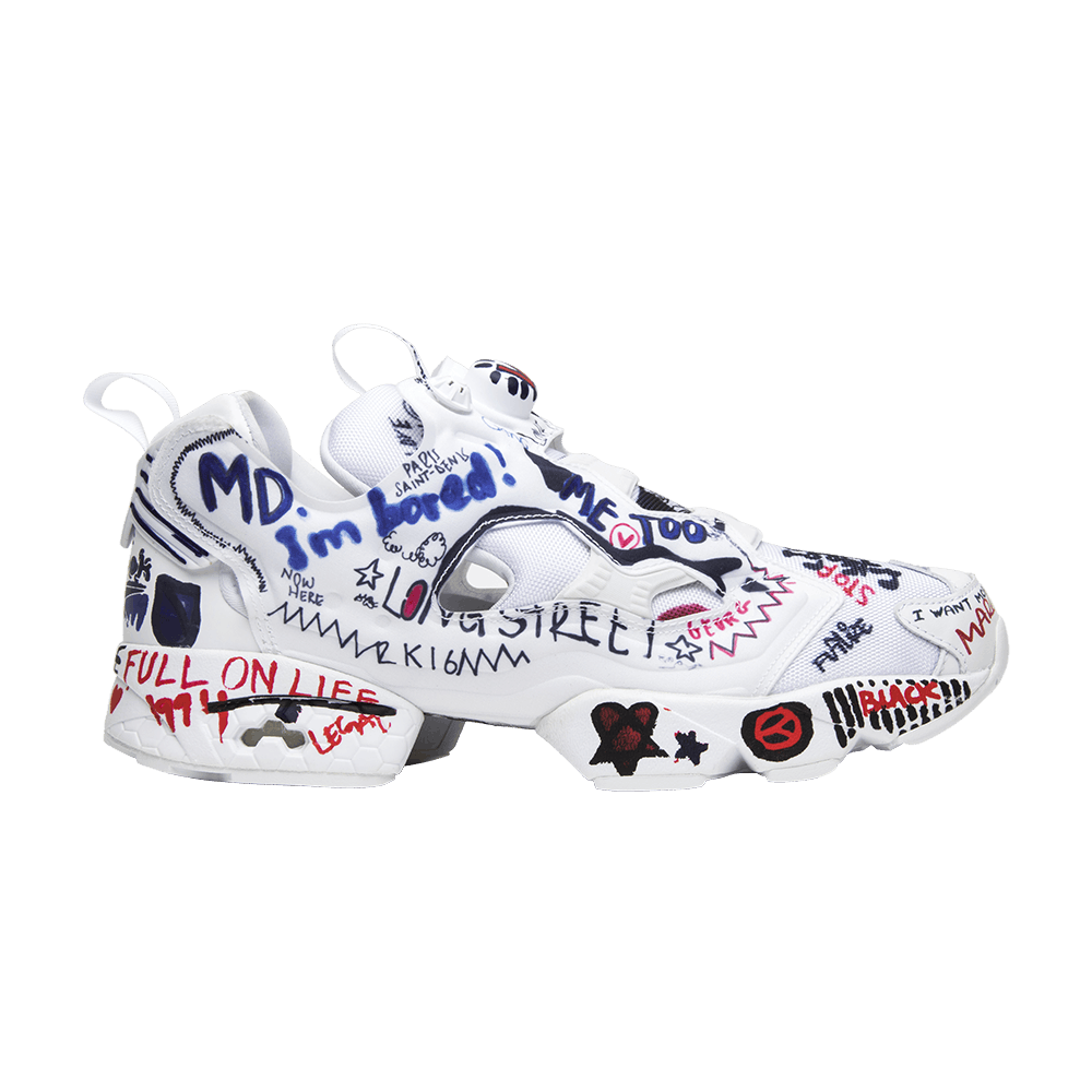 Vetements x InstaPump Fury 'Graffiti - White'