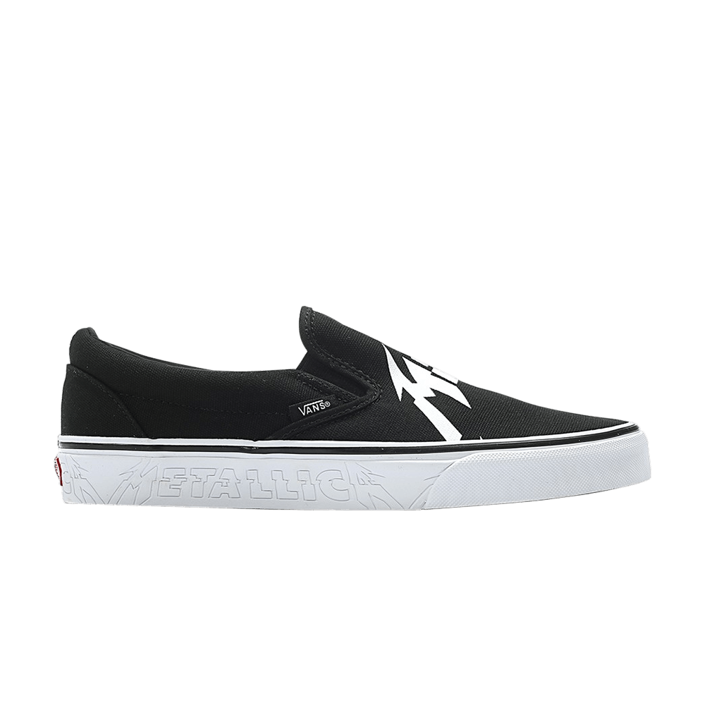 Metallica x Classic Slip-On 'Black White'