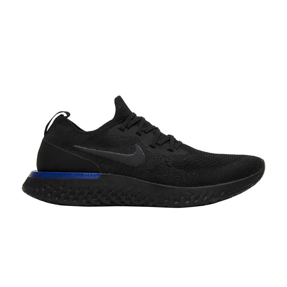 Epic React Flyknit 'Black Racer Blue'