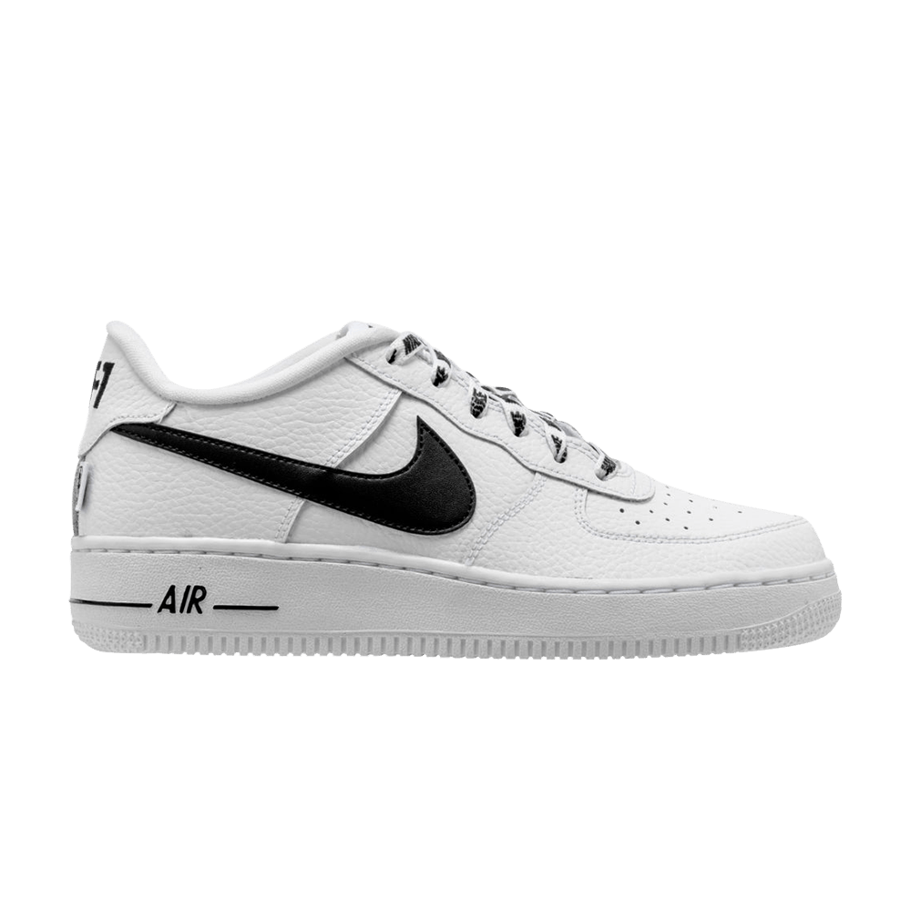 Pre-owned Nike Air Force 1 Lv8 Gs 'white Black'