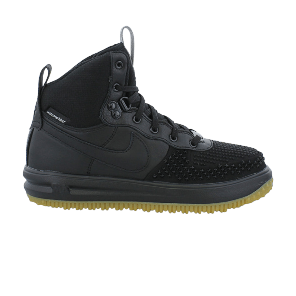 Lunar Force 1 Duckboot GS 'Black'