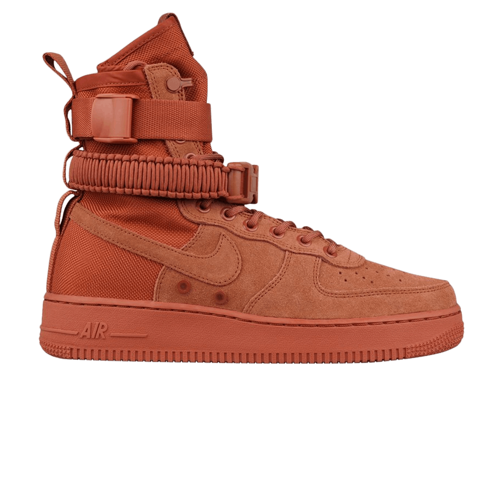 peach and white air force 1