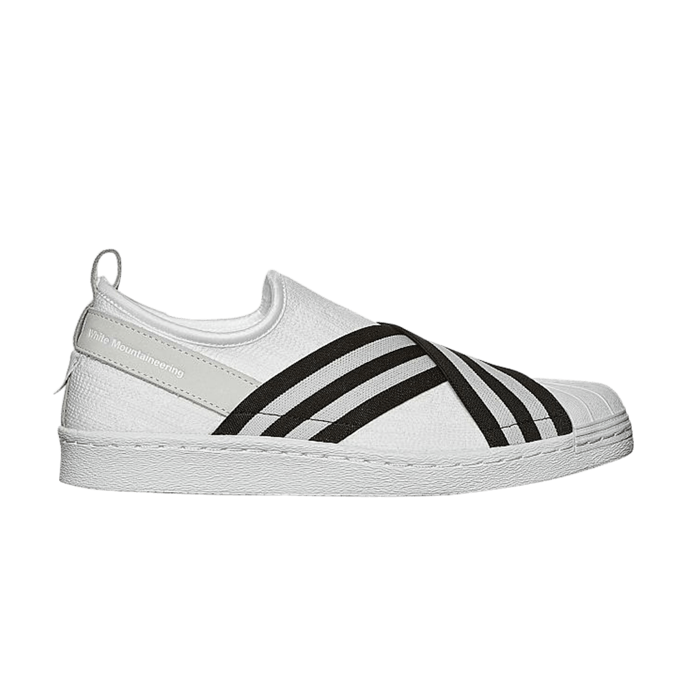 White Mountaineering x Superstar Slip-On 'White Black'