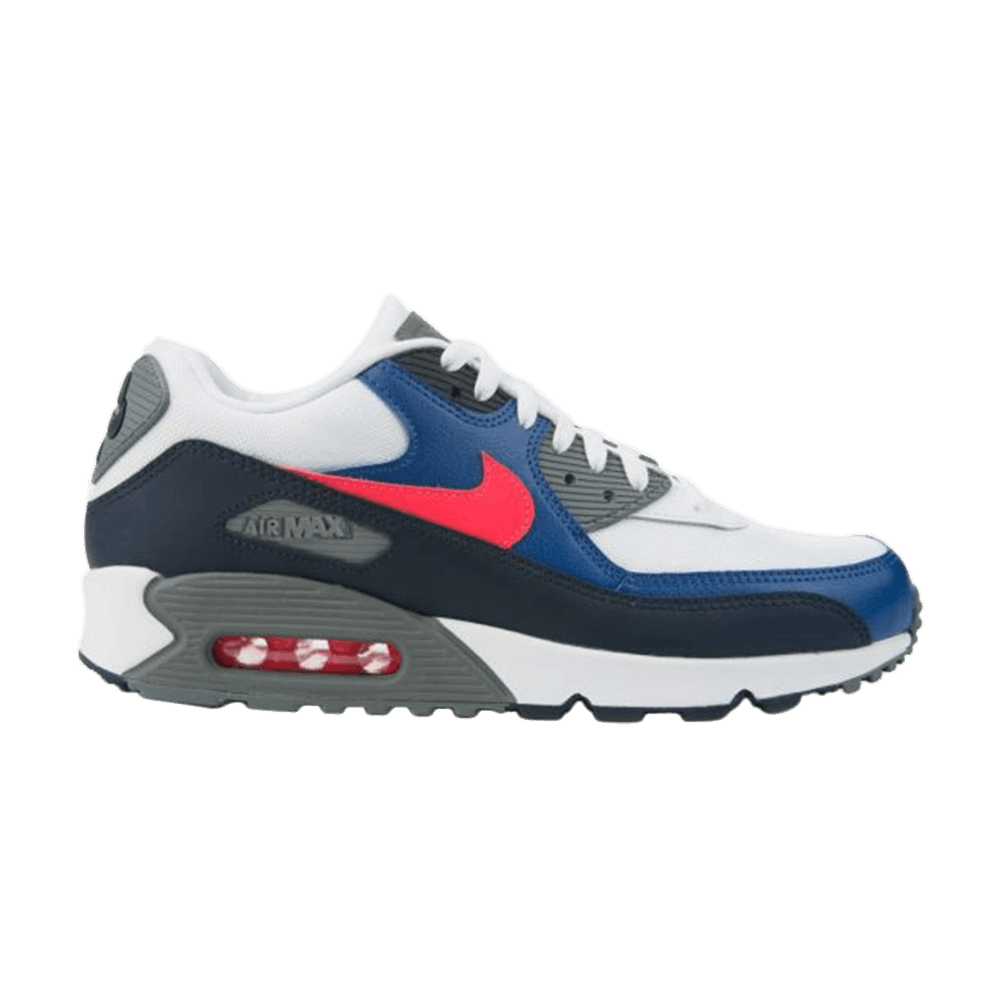 Air Max 90 Essential 'White Solar Red Obsidian'