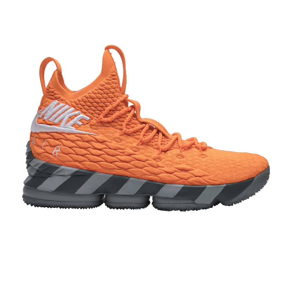 lebron 15 black and orange