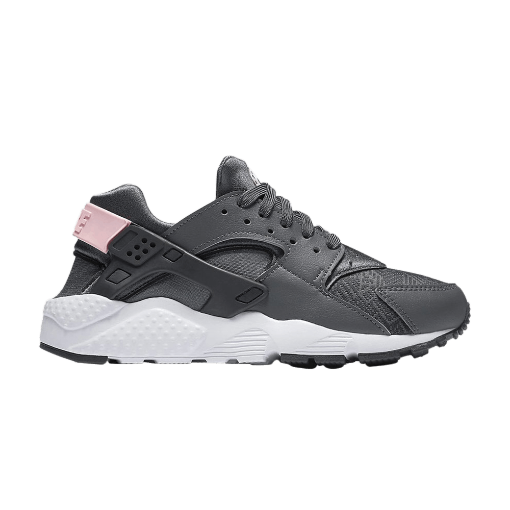 Pre-owned Nike Huarache Run Se Gs 'anthracite' In Grey