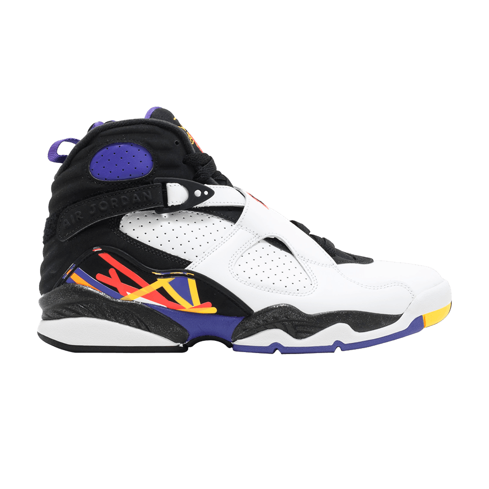 jordan 8 three peat on feet
