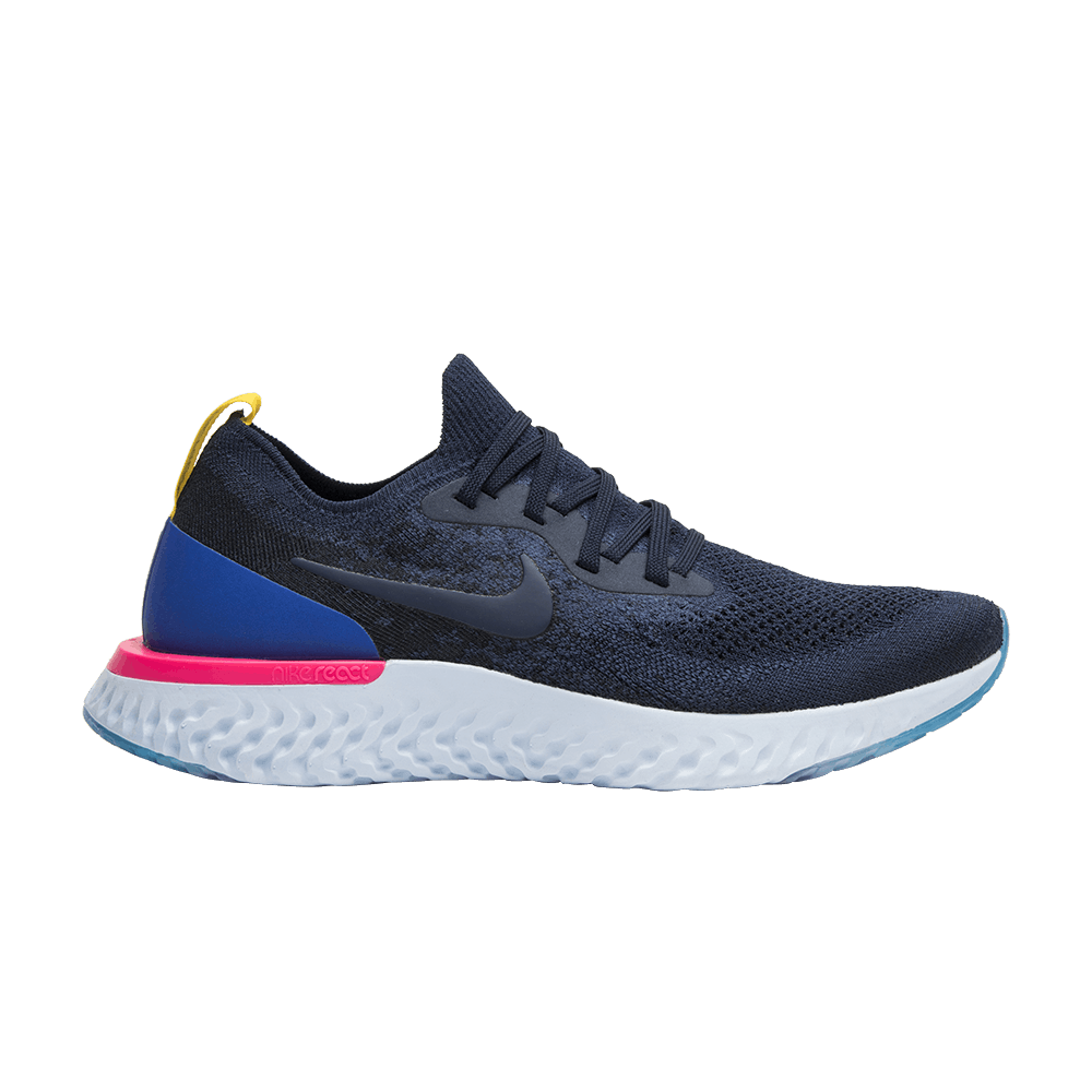 Wmns Epic React Flyknit 'College Navy'