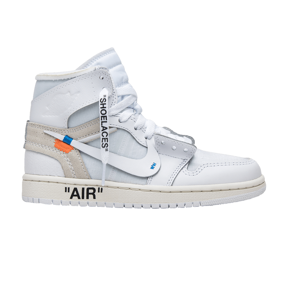 Off-White x Air Jordan 1 Retro High OG BG 'White' 2018