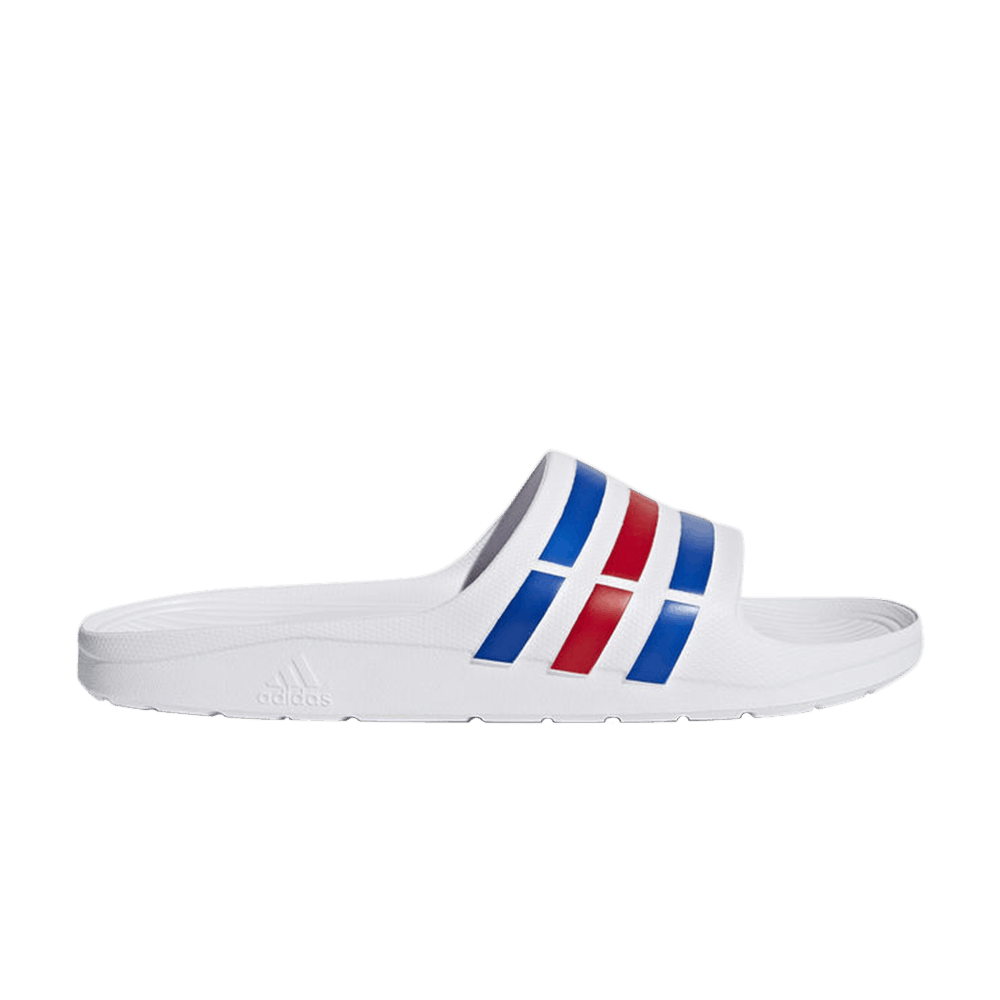 Duramo Slides 'White Blue Red'