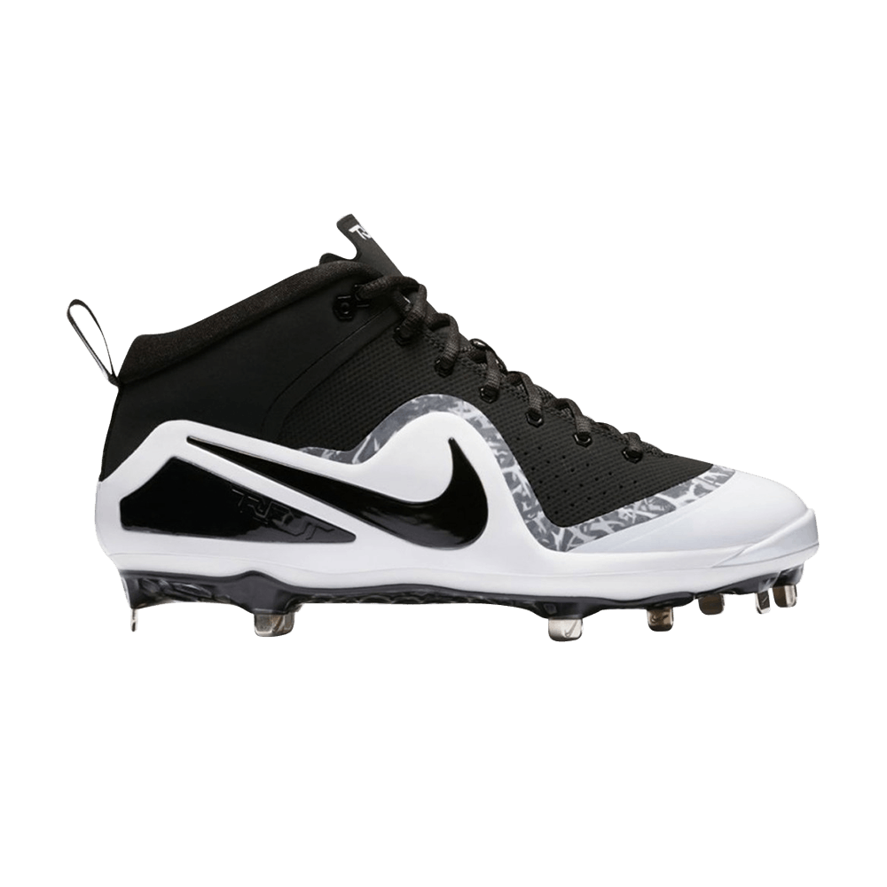 Zoom Trout 4 Cleat 'Black White'