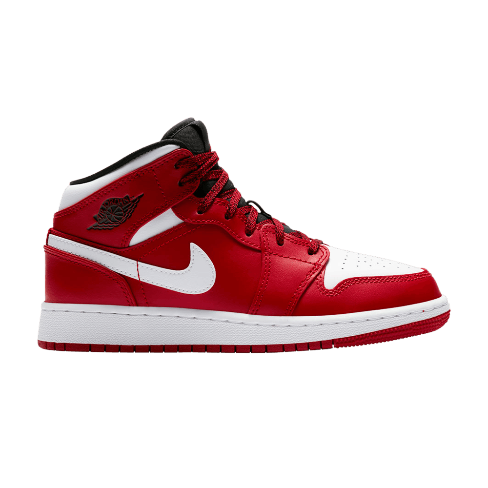 Air Jordan 1 Retro Mid GS 'Gym Red White'