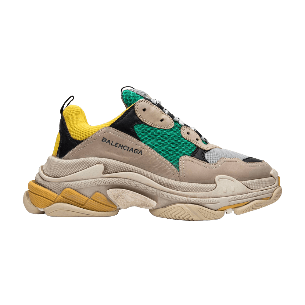 Balenciaga Triple S Sneaker 'Green Yellow' 2018