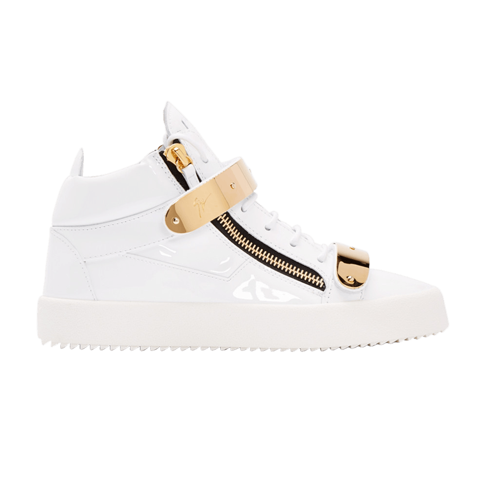 Giuseppe Zanotti Double-Strap Patent Mid-Top