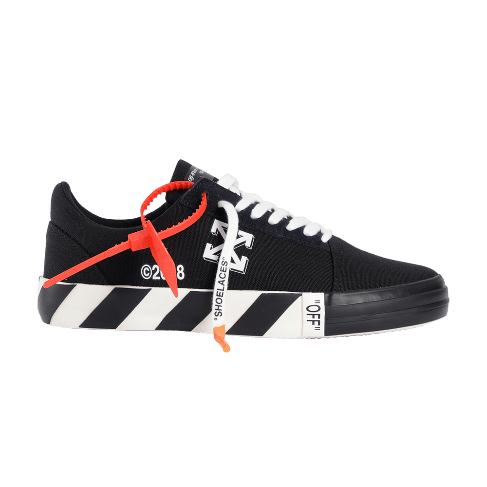 OFF-WHITE Basic Outline Low 'Black' - Off-White - OMIA085S18351225 1001 ...