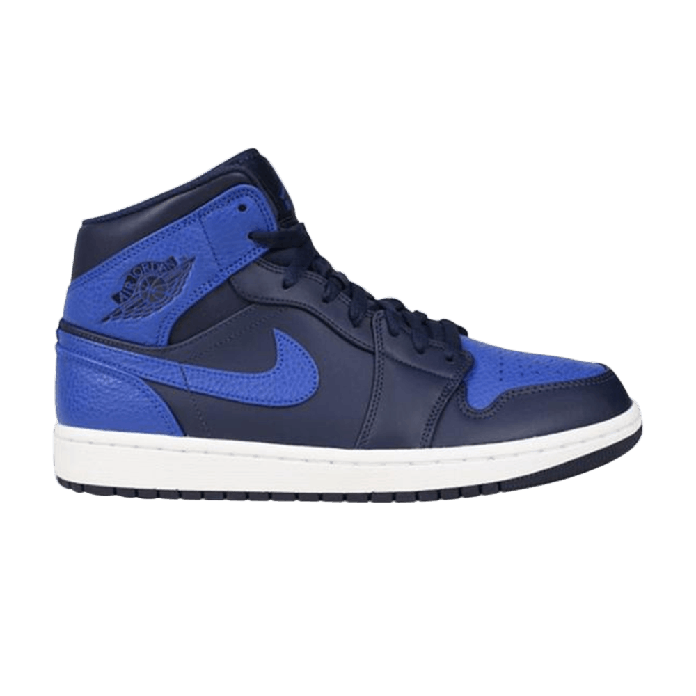 Air Jordan 1 Retro Mid GS 'Obsidian Royal'