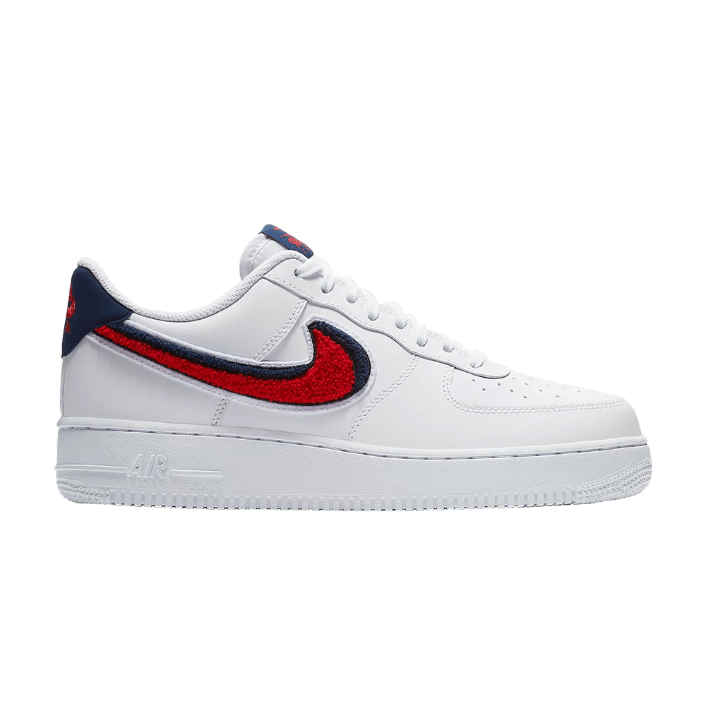 Air Force 1 07 LV8 'Chenille Swoosh' Air Force 1 07 LV8 'Chenille Swoosh'