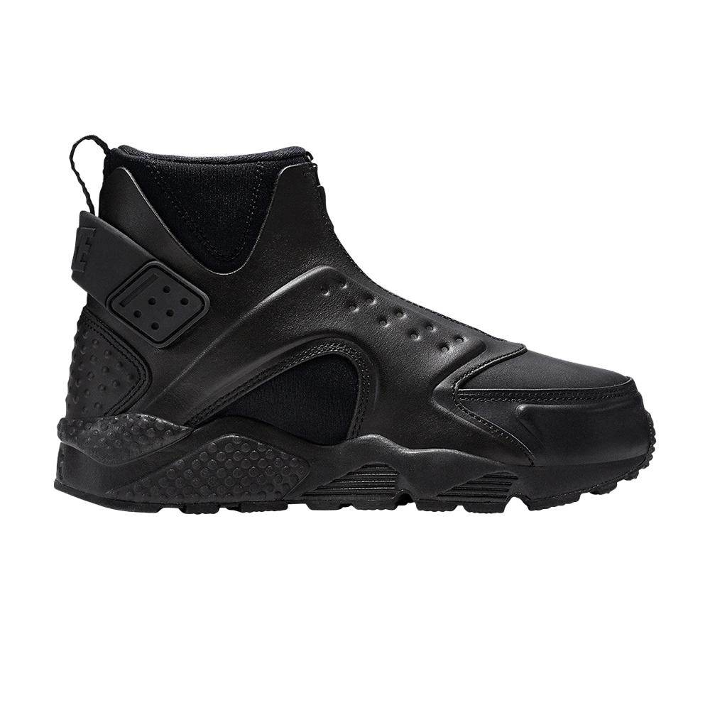 Wmns Air Huarache Run Mid Boot 'Black'